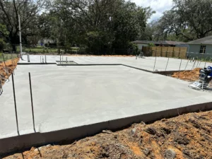 concrete slab foundation in Statesville, North Carolina